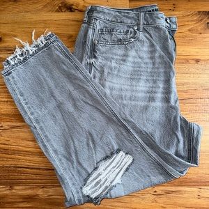 American Eagle cropped mom jeans size 14 / 32
